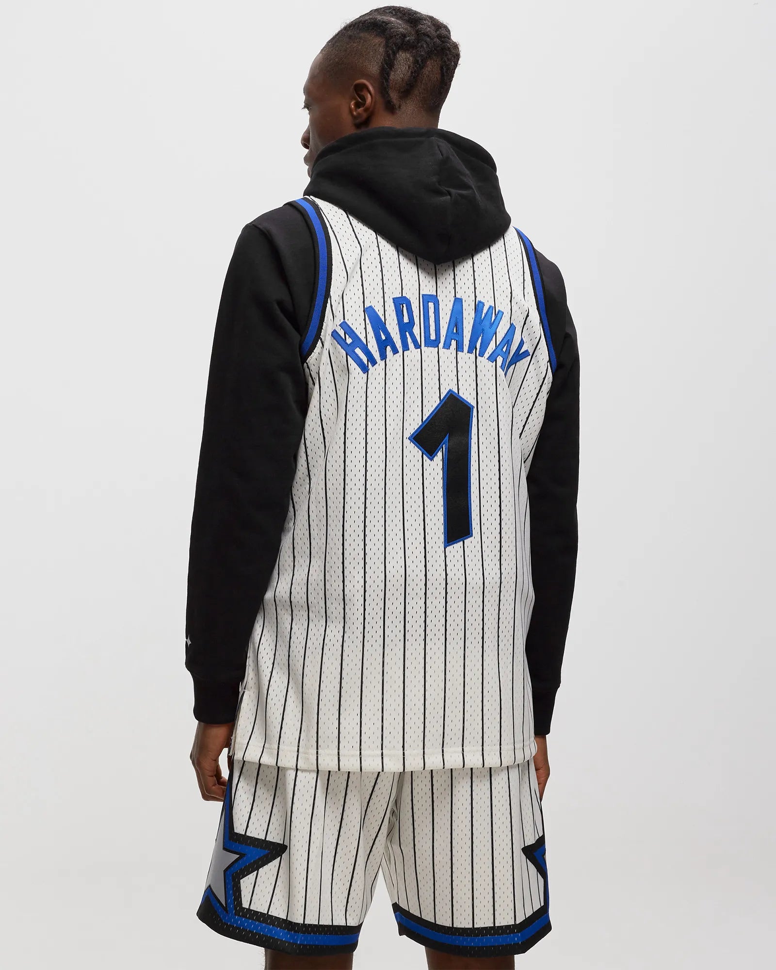 MENS MITCHELL & NESS CREAM TEAM COLOR SWINGMAN JERSEY MAGIC 1993 PENNY HARDAWAY