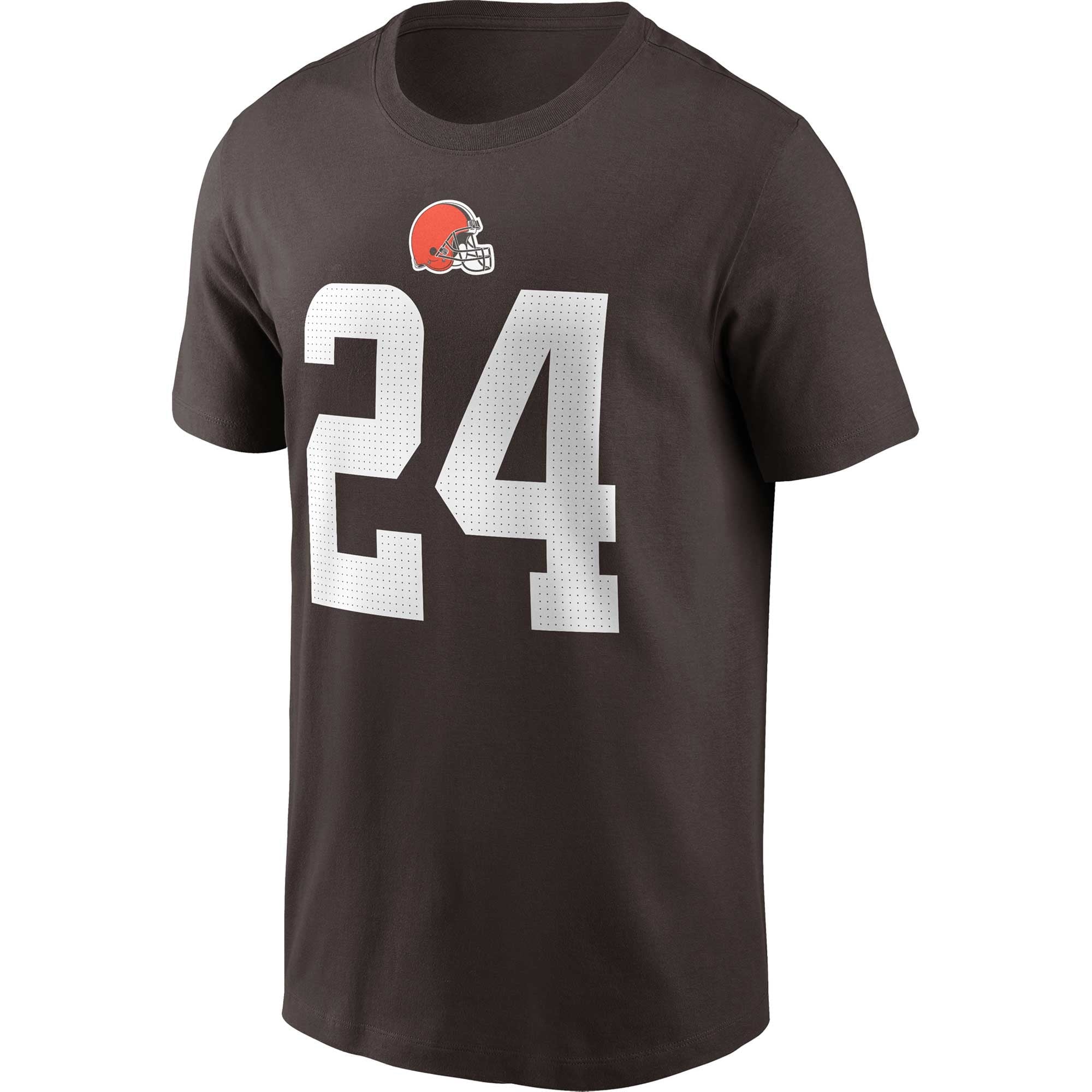 [N199-2DI-9IF-DUW] MENS NIKE NICK CHUBB CLEVELAND BROWNS PLAYER N&N T-SHIRT