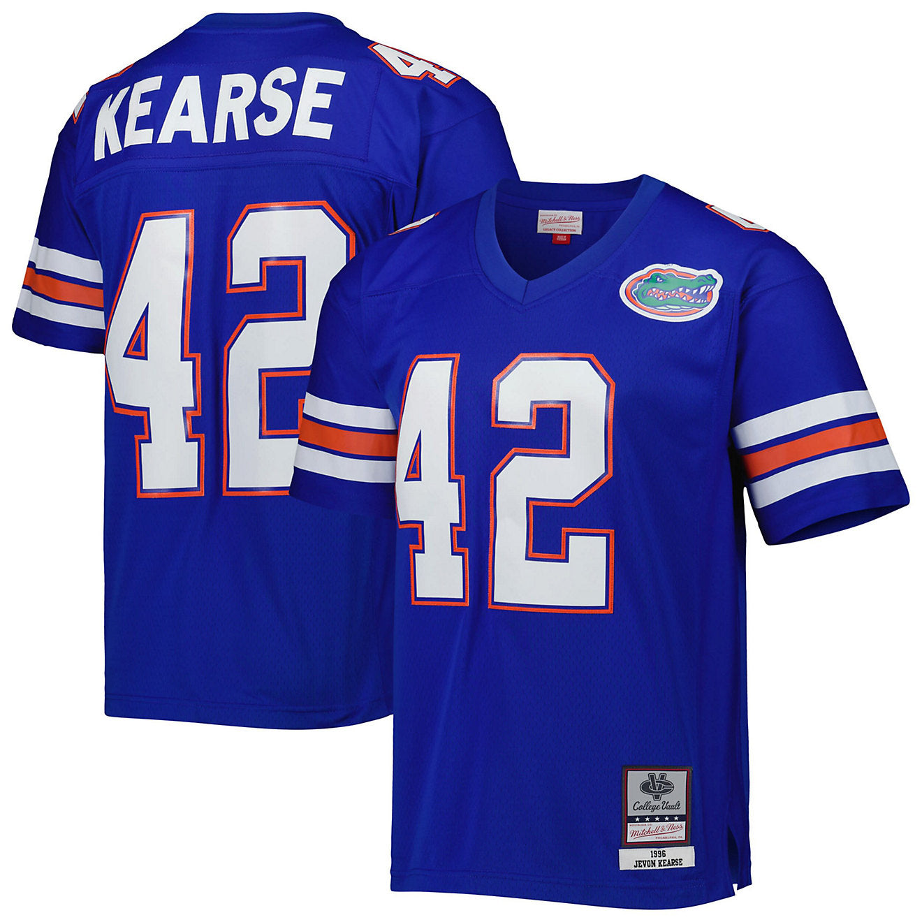 Mens Mitchell & Ness NCAA DARK JERSEY U OF FLORIDA 1996 JEVON KEARSE