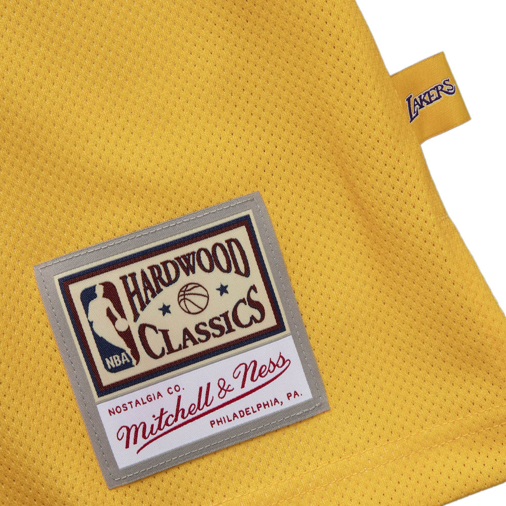 [MSTKBW19146-LALLTGD] MENS MITCHELL & NESS BLOWN OUT FASHION JERSEY LAKERS