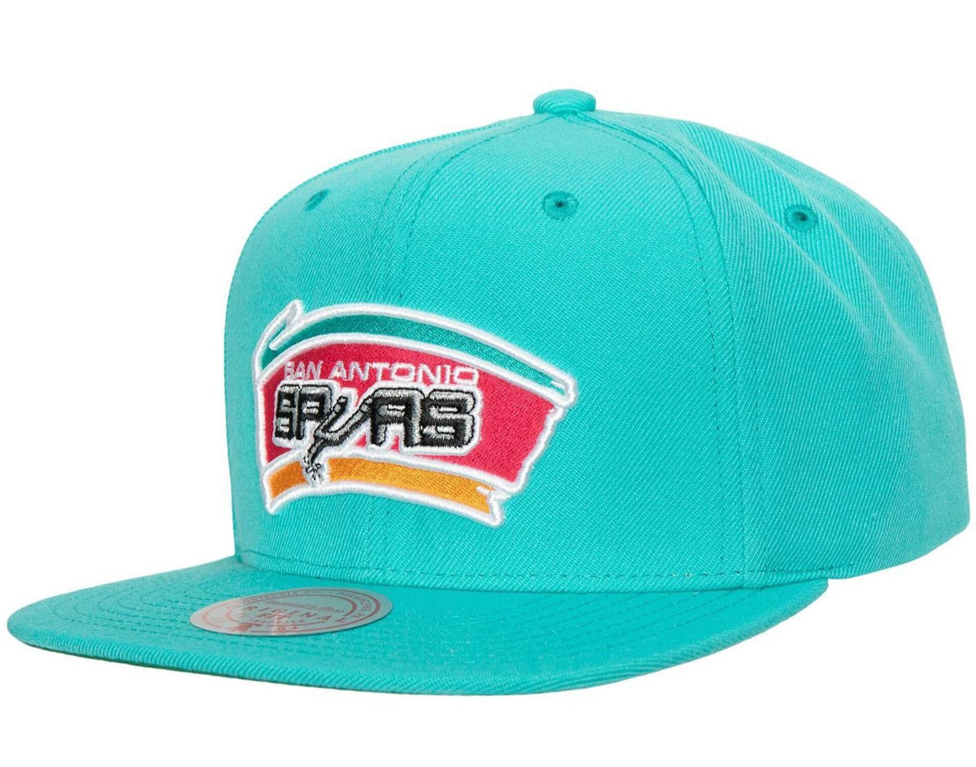 [HHSS3260-SASYYPPPTEAL] MENS NBA SAN ANTONIO SPURS TEAM GROUND 2.0 SNAPBACK