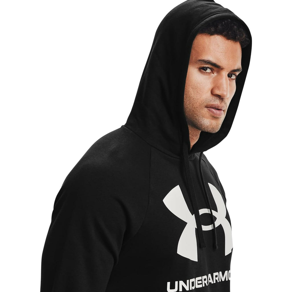 [1357093-001] MENS UNDER ARMOUR RIVAL FLEECE BIG LOGO HOODY