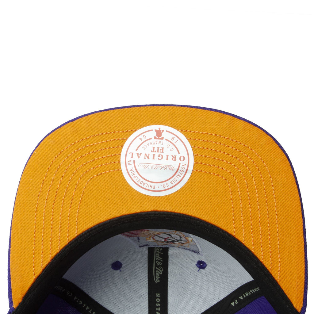 Mens Mitchell & Ness NBA FRONT FACE SNAPBACK HWC SUNS