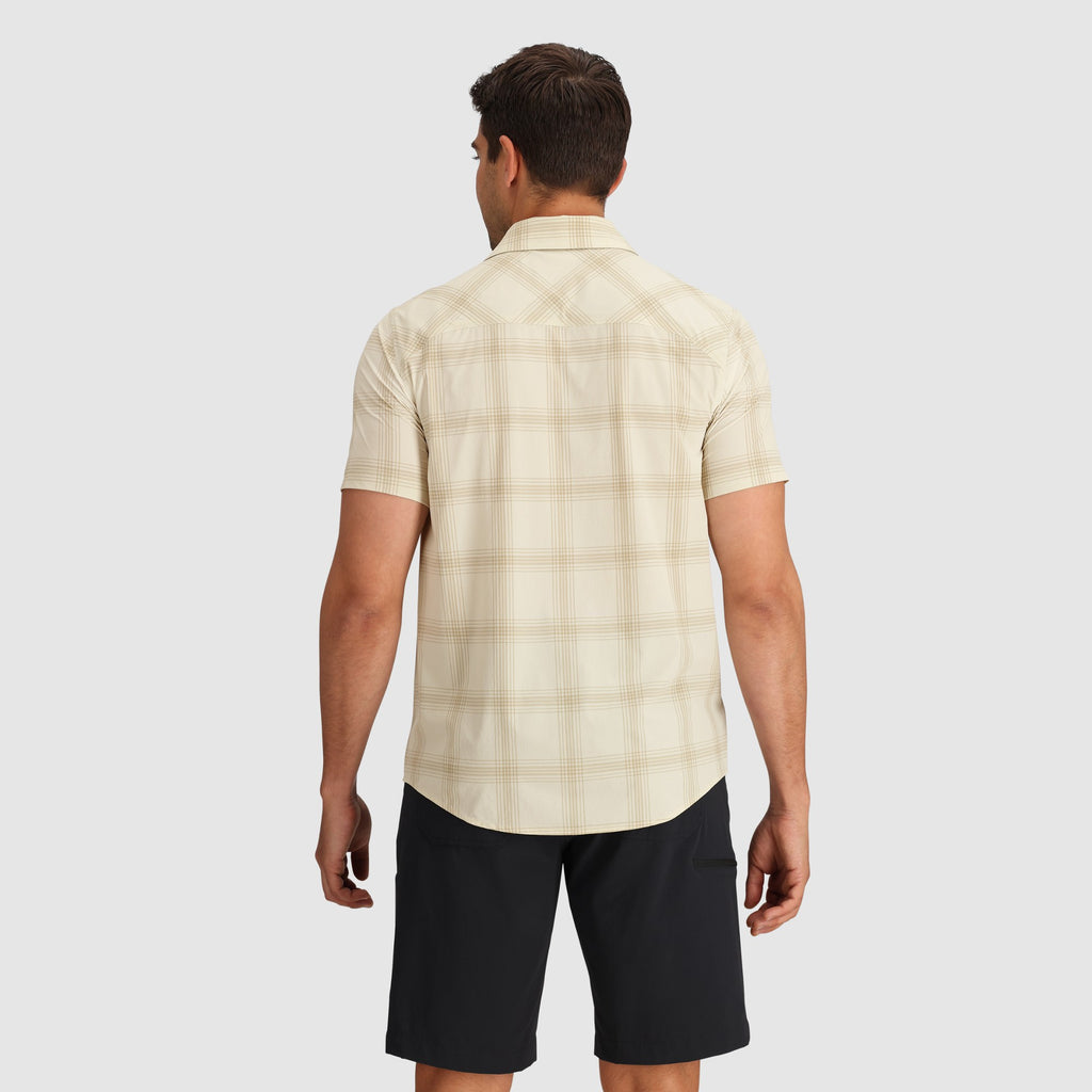 [282278-2709] MENS OUTDOOR RESEARCH ASTROMAN BUTTON SS UPF 30 SUN SHIRT