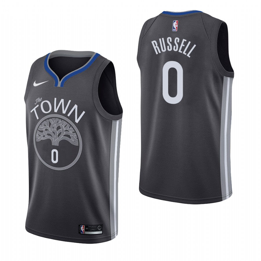 [AV4639-010] MENS NIKE NBA GS WARRIORS D'ANGELO RUSSELL SWINGMAN JERSEY