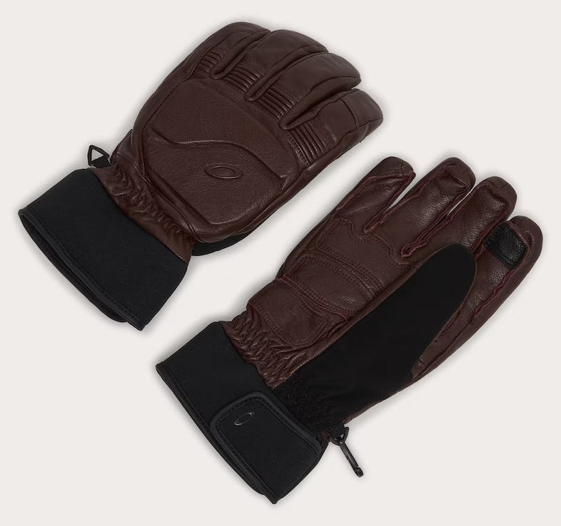 [FOS901654-9B2] MENS OAKLEY PEAK LEATHER GLOVES
