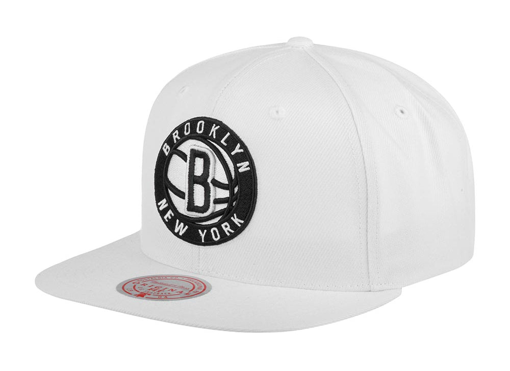 MENS MITCHELL & NESS NBA CORE BASIC SNAPBACK NETS