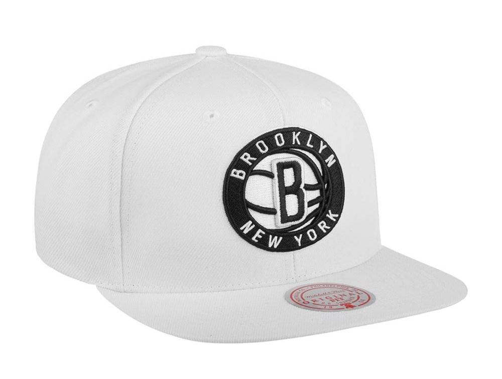 MENS MITCHELL & NESS NBA CORE BASIC SNAPBACK NETS