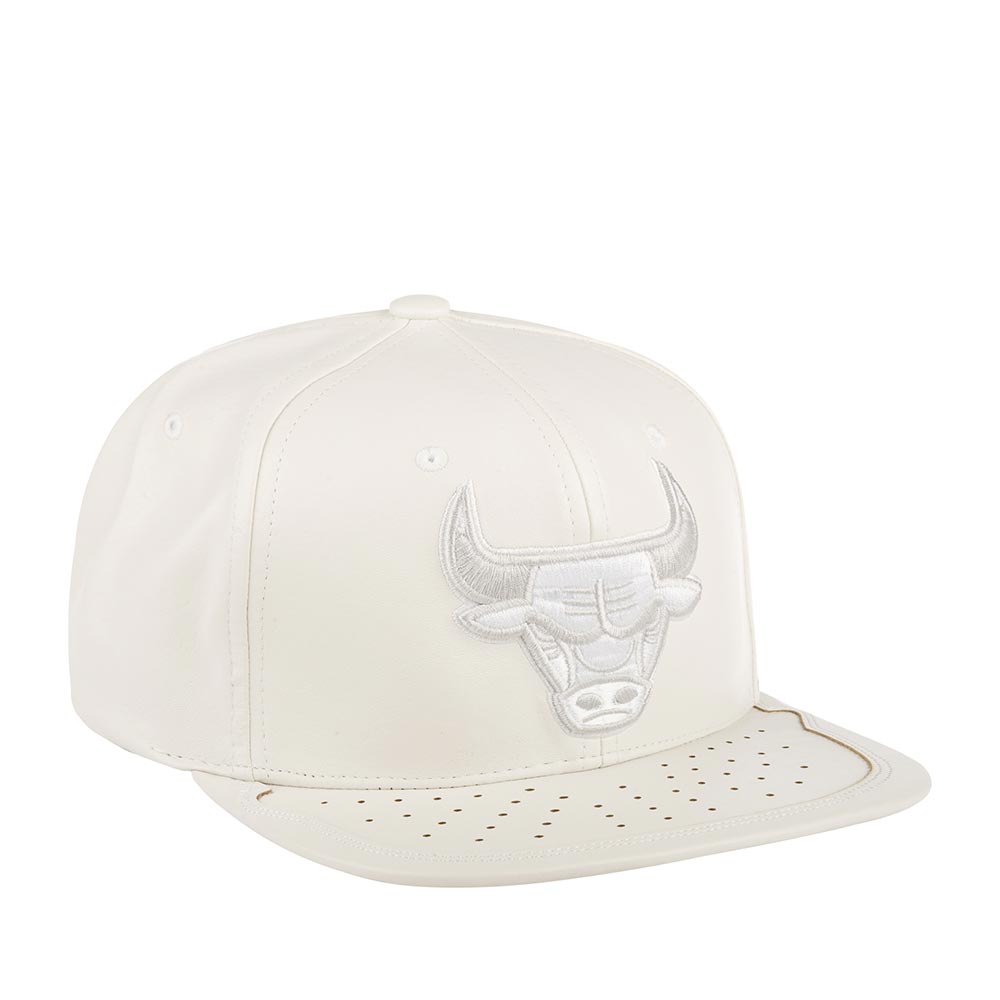 MENS MITCHELL & NESS NBA DAY ONE SNAPBACK BULLS - WHITE
