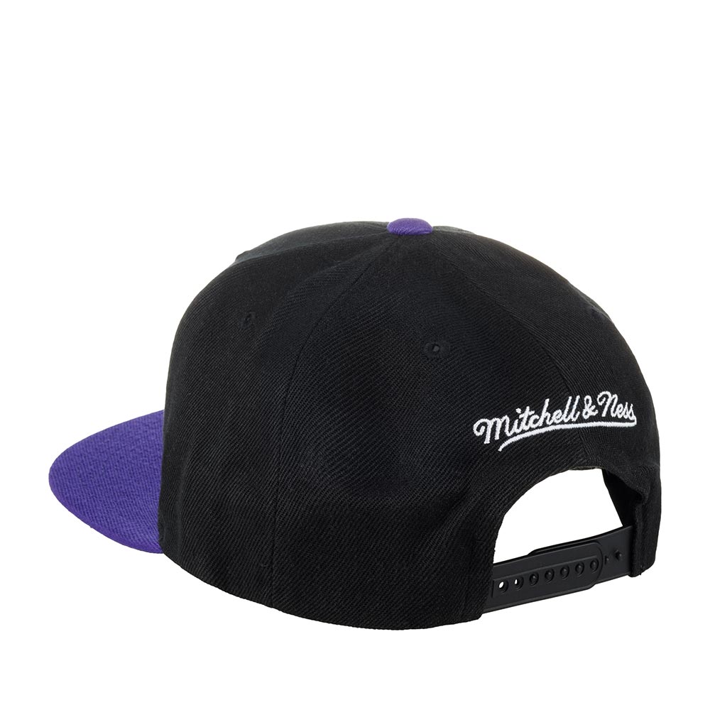 MENS MITCHELL & NESS NBA CORE BASIC SNAPBACK LAKERS