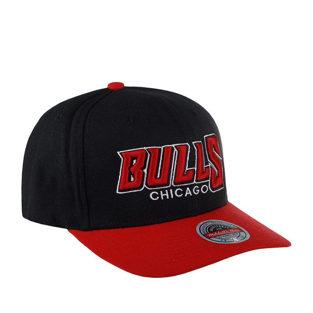 MENS MITCHELL & NESS NBA SHREDDER STRETCH SNAPBACK HWC BULLS - RED