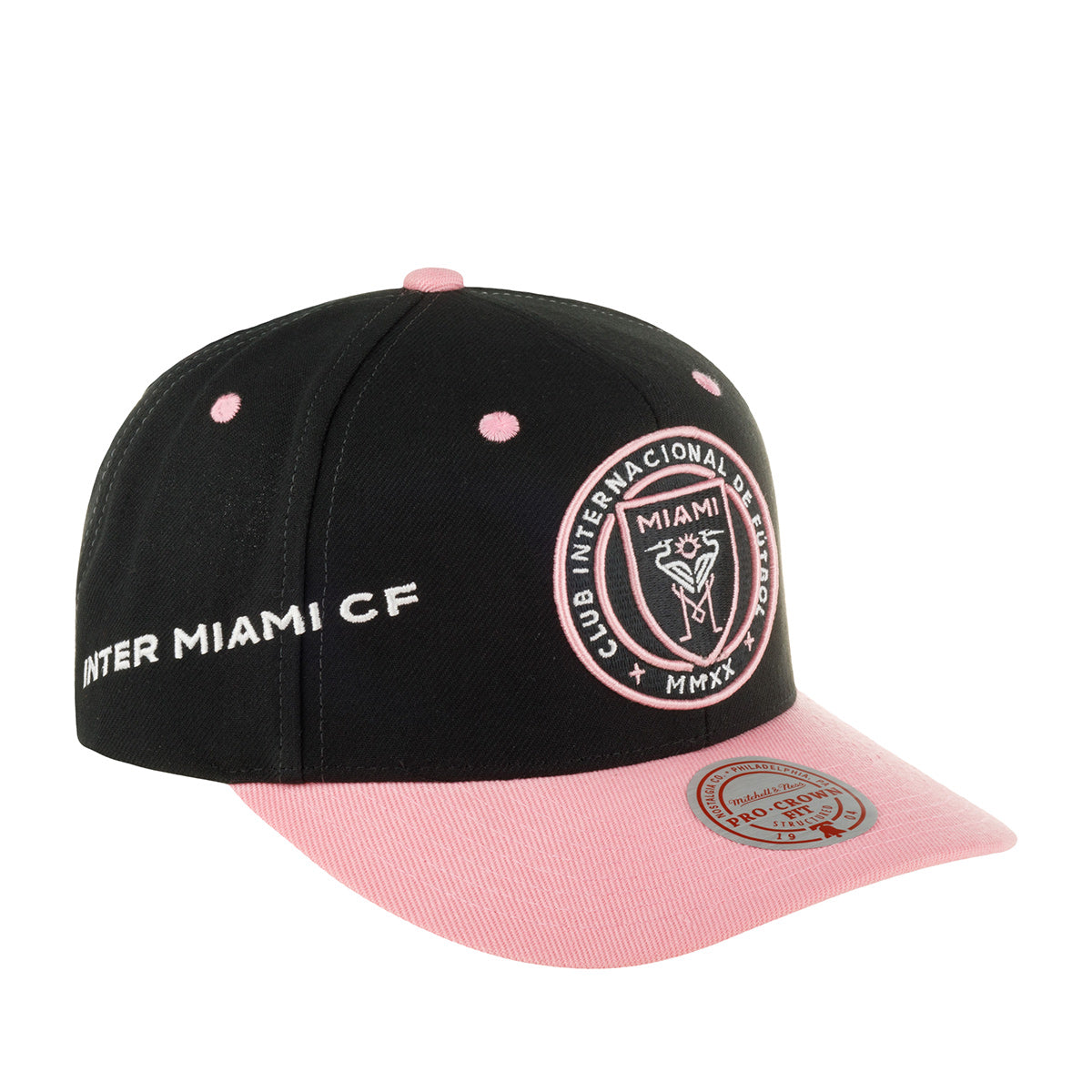MENS MITCHELL & NESS MLS OVERBITE PRO SNAPBACK MIAMI CF