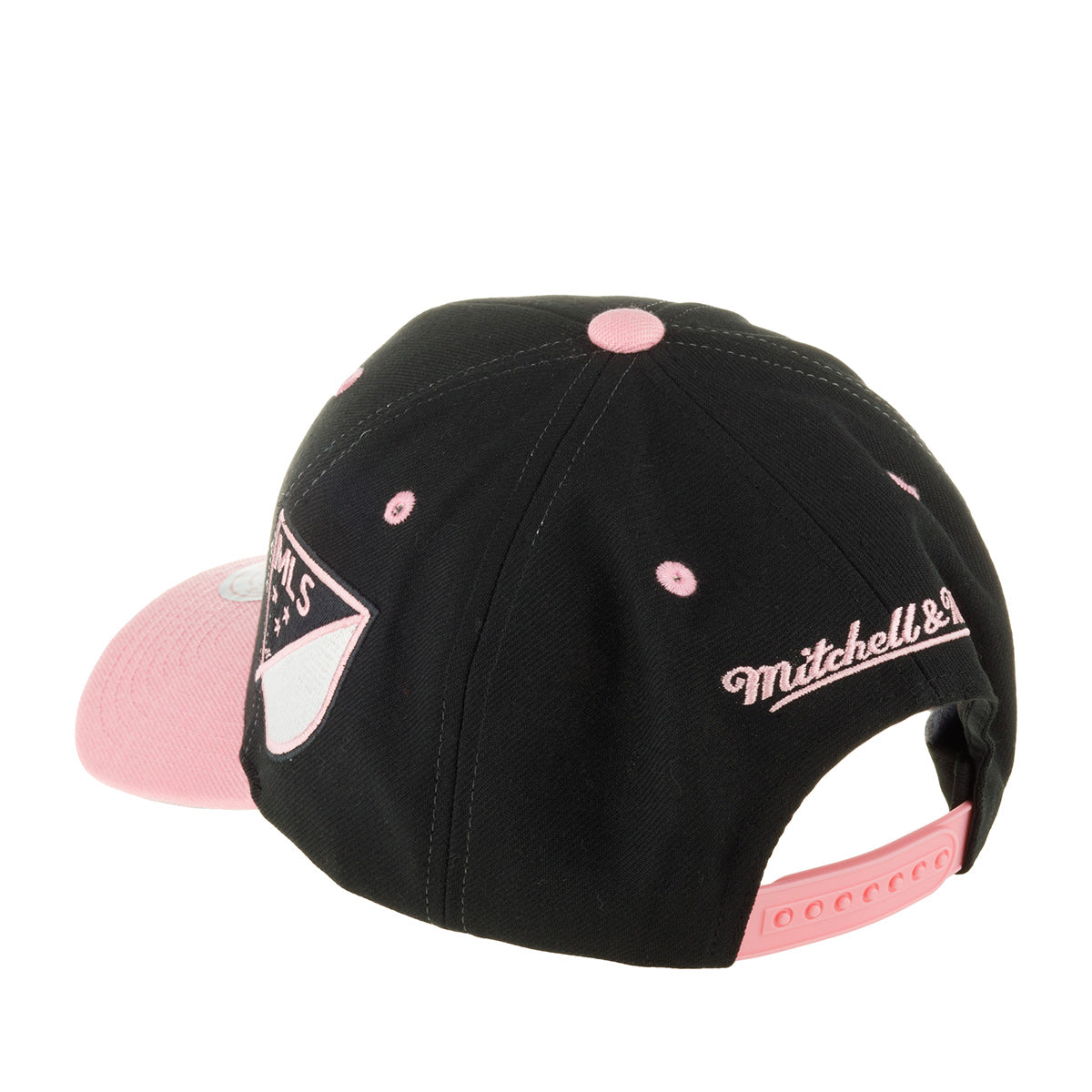 MENS MITCHELL & NESS MLS OVERBITE PRO SNAPBACK MIAMI CF