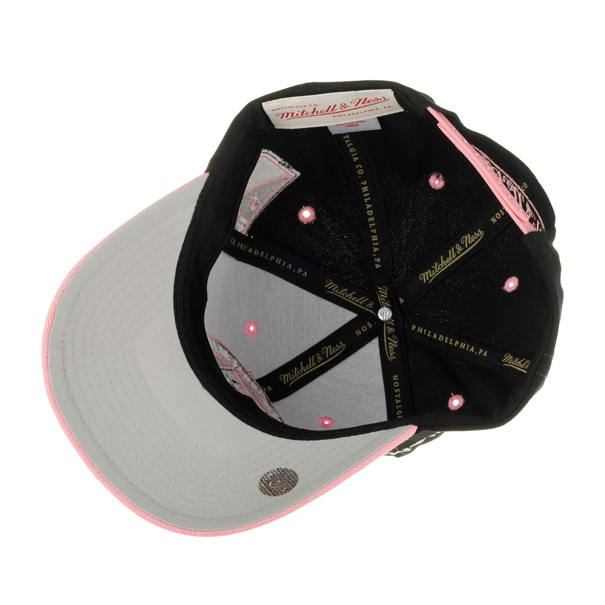 MENS MITCHELL & NESS MLS OVERBITE PRO SNAPBACK MIAMI CF