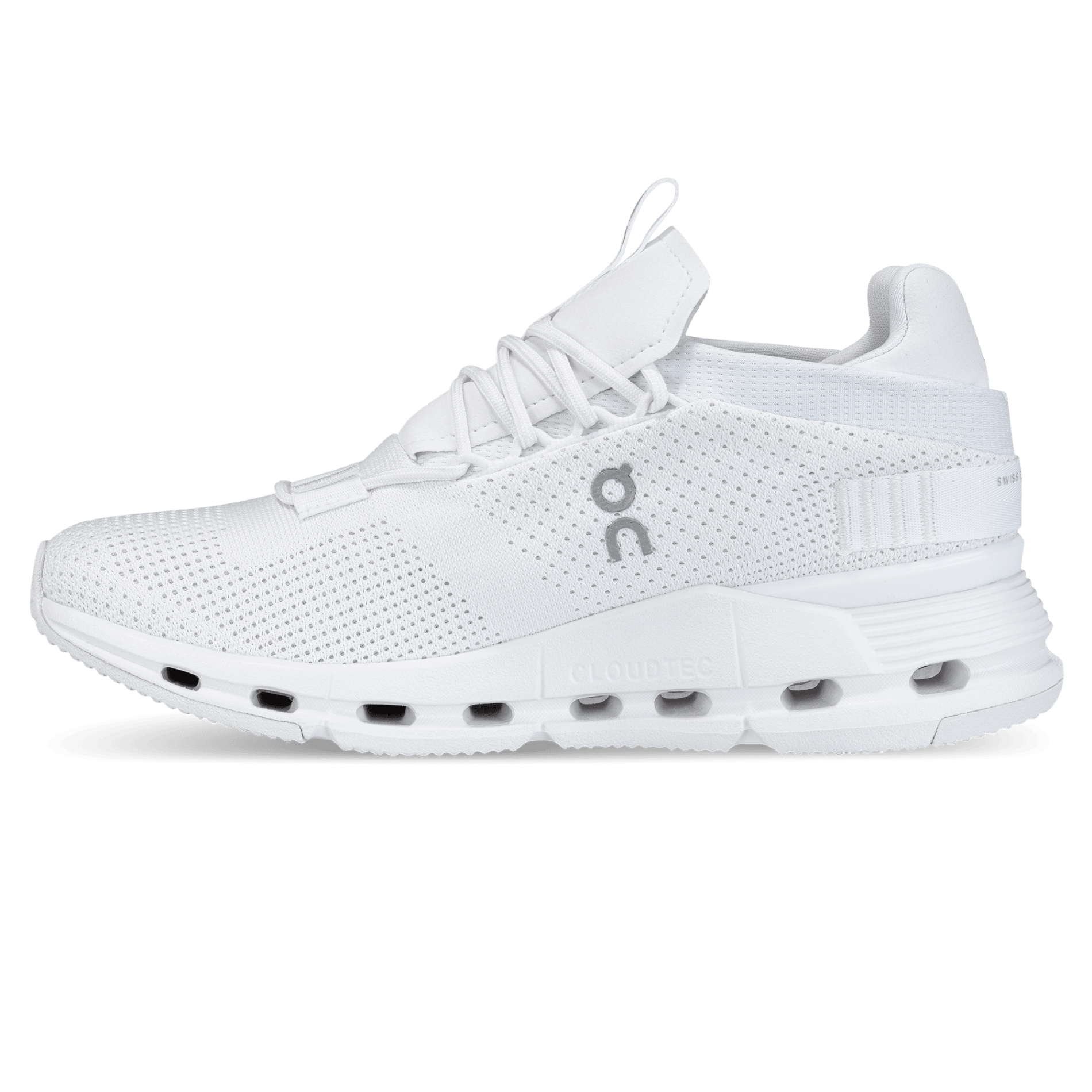 [26.99115] Womens On Running RUNNING CLOUDNOVA 'ALL WHITE (WOMEN'S)'