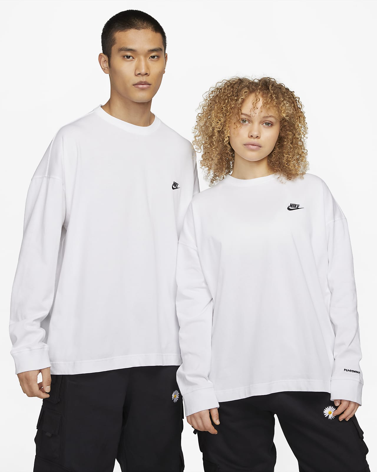 [DR0097-100] MENS NIKE X PEACEMINUSONE G-DRAGON LONG SLEEVE T-SHIRT