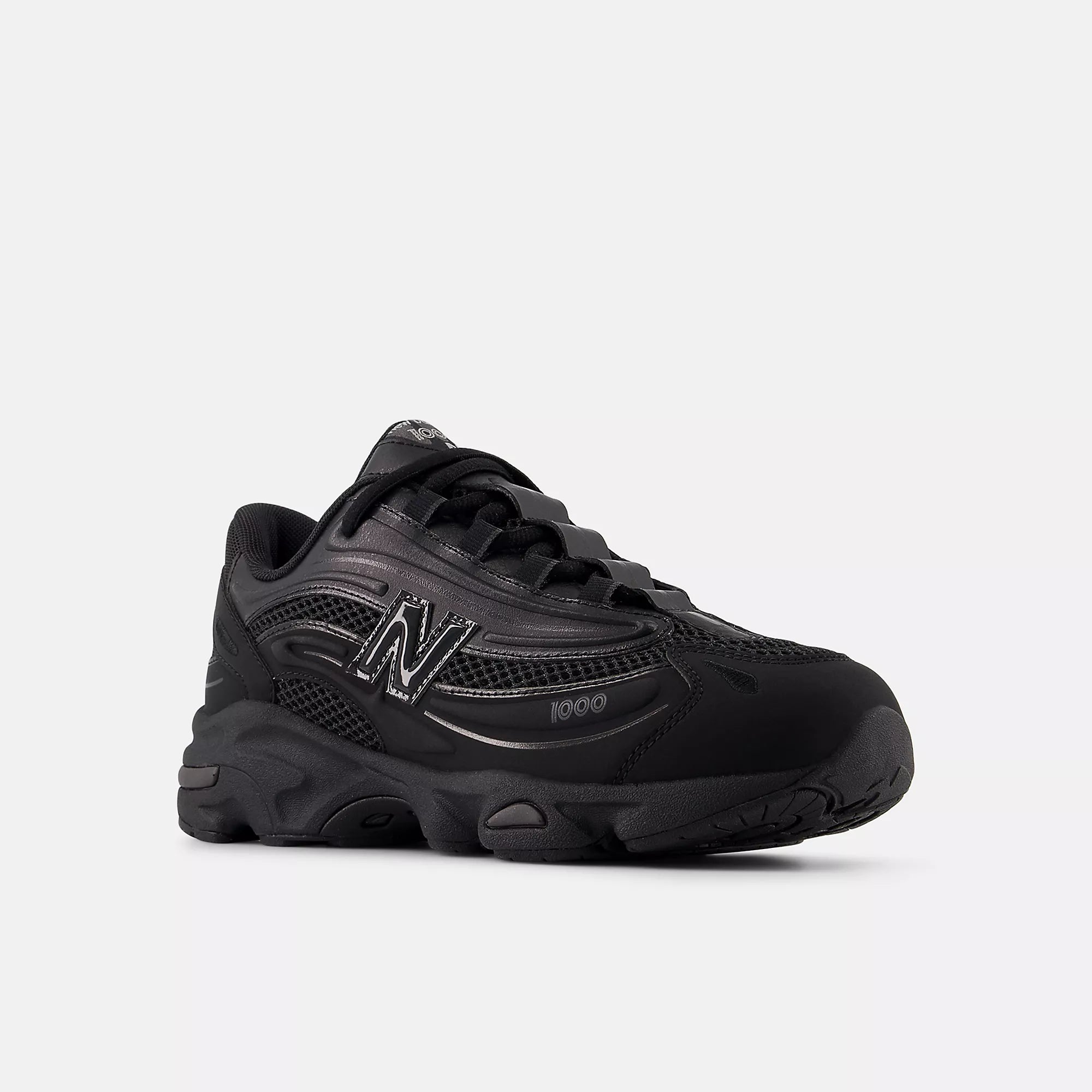 [GC1000BK] GRADE SCHOOL NEW BALANCE 1000 'TRIPLE BLACK' (GS)