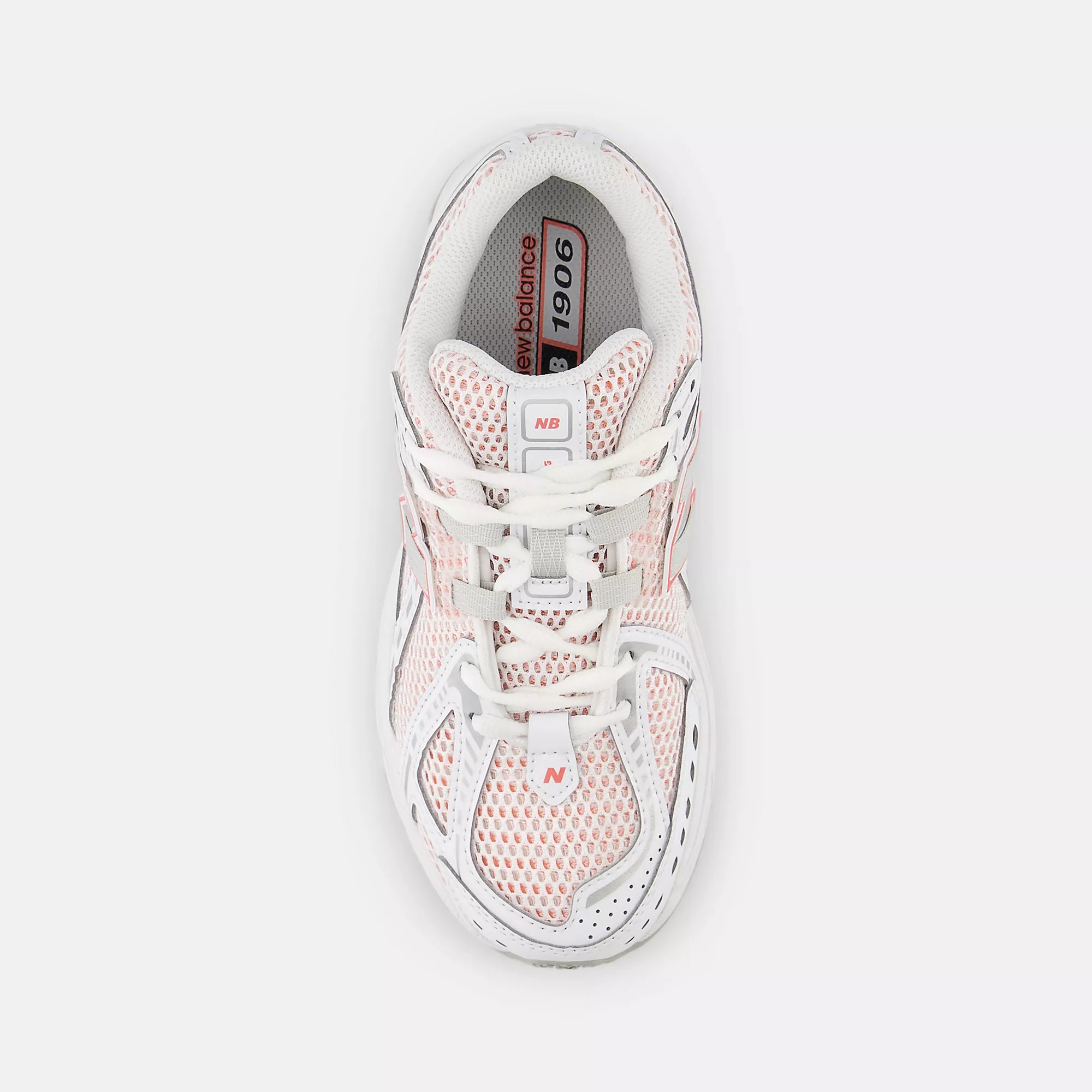 [GC1906CL] GRADE SCHOOL NEW BALANCE 1906R 'WHITE/SUNFADE RED' (GS)
