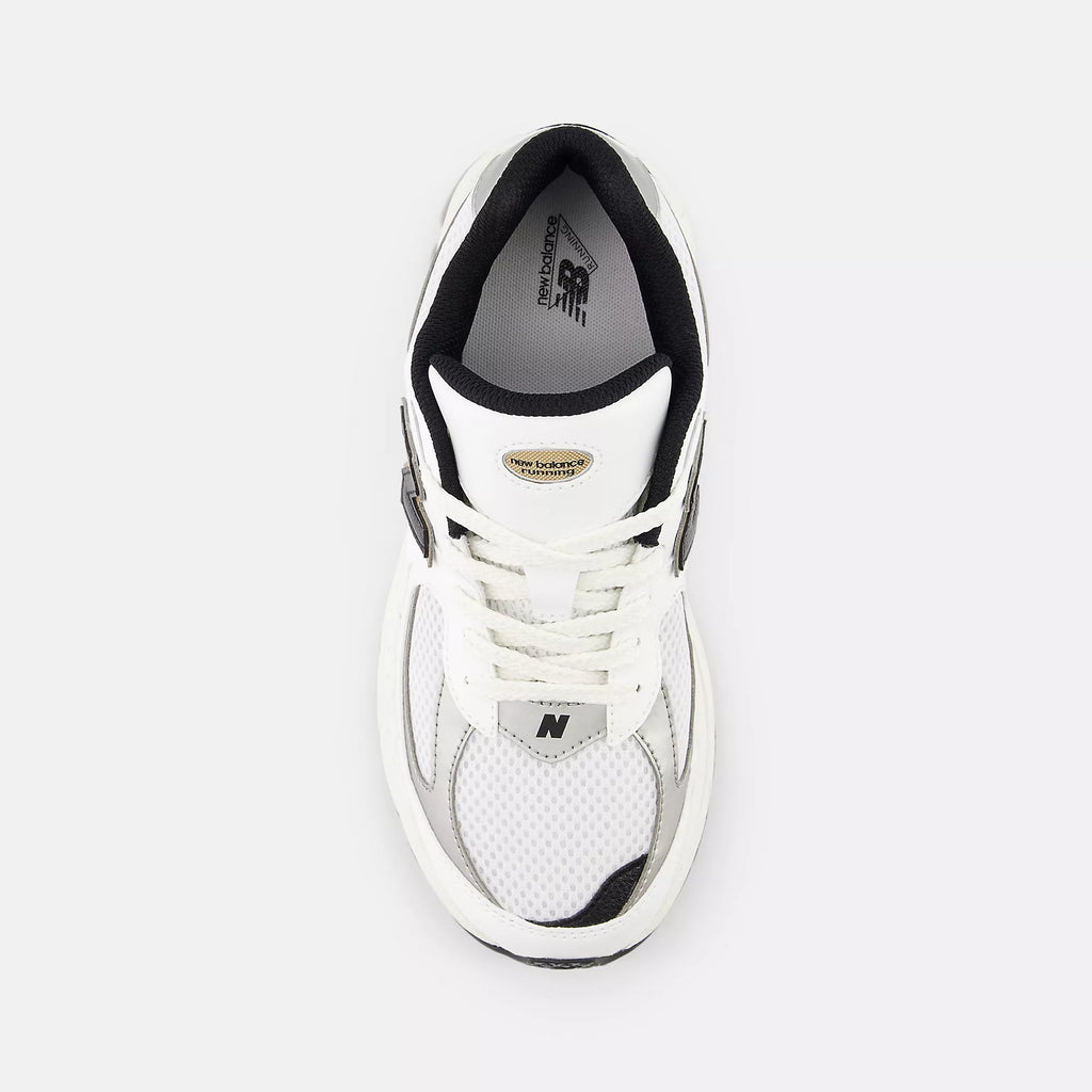 [GC2002PS] GRADE SCHOOL NEW BALANCE 2002R 'WHITE BLACK GOLD' (GS)