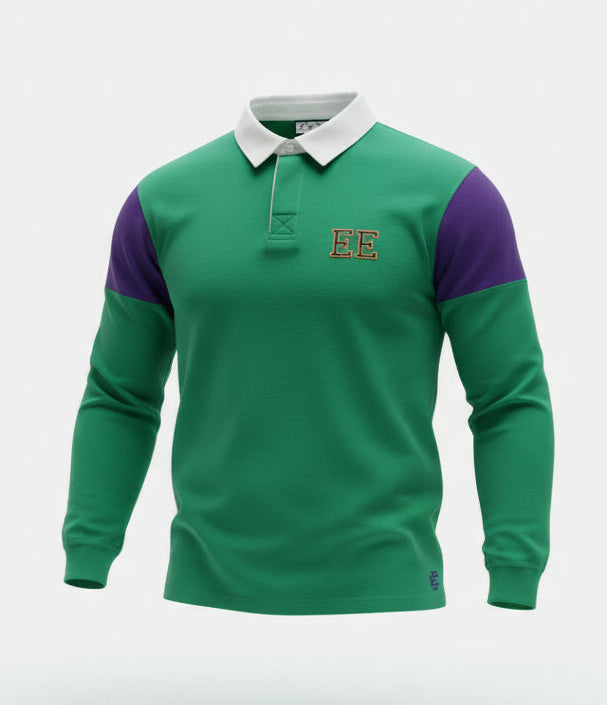 [EECO25CO82-000GNWH] MENS ERIC EMANUEL EE RUGBY CORE POLO