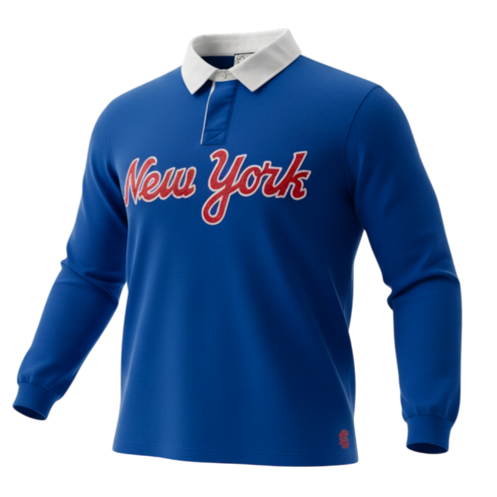[EECO25CO82-188BLOR] MENS ERIC EMANUEL EE RUGBY NEW YORK CORE POLO