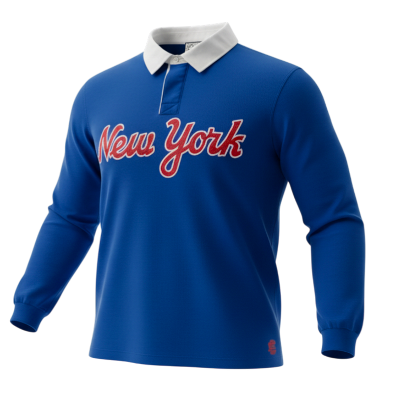 [EECO25CO82-188BLOR] MENS ERIC EMANUEL EE RUGBY NEW YORK CORE POLO