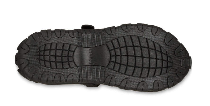 [210639-923] Womens Crocs EXP Terre Ballet 'Gunmetal Black'