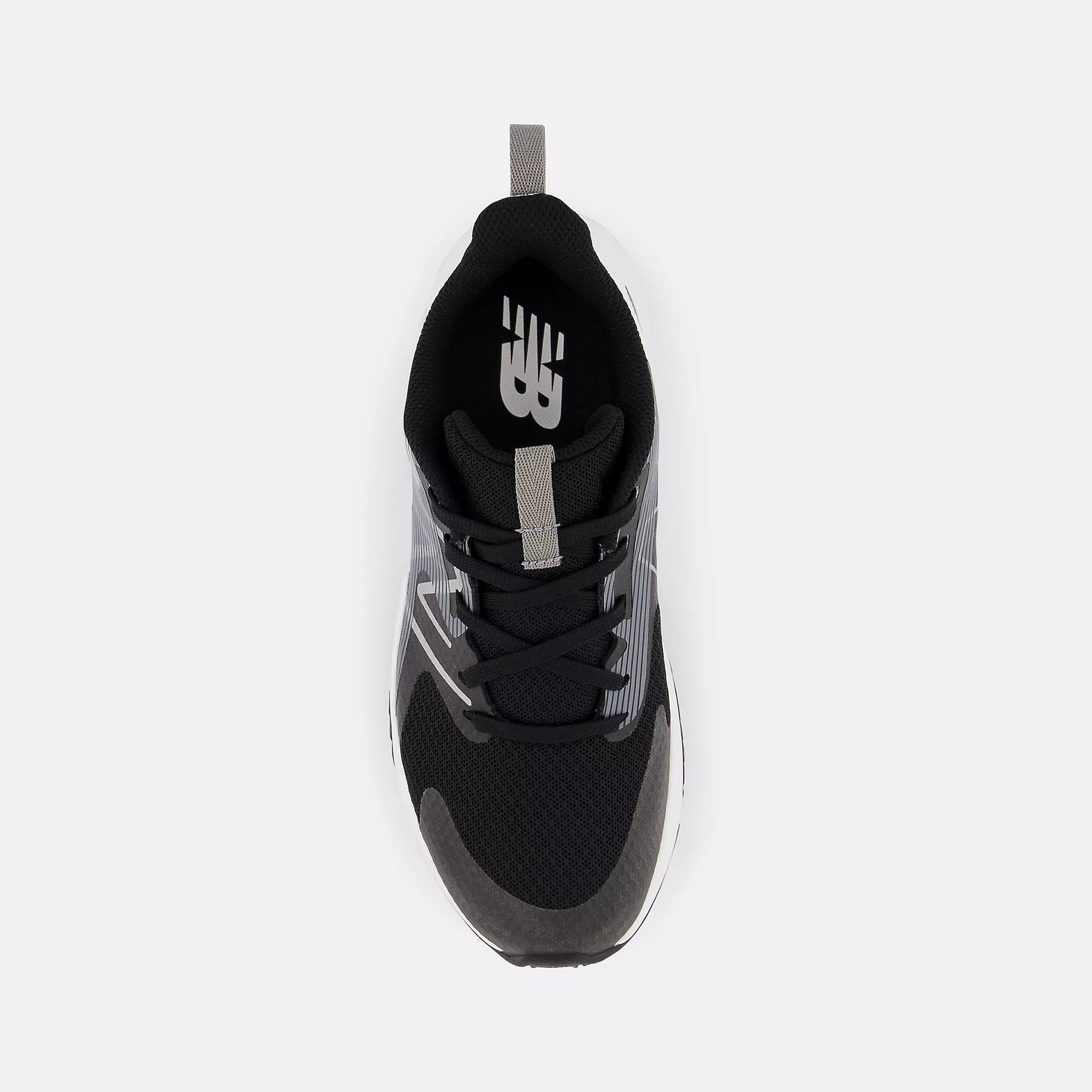 [GKRAVBW2 WIDE] GRADE SCHOOL NEW BALANCE RAVE RUN V2 'BLACK WHITE (GS)' WIDE