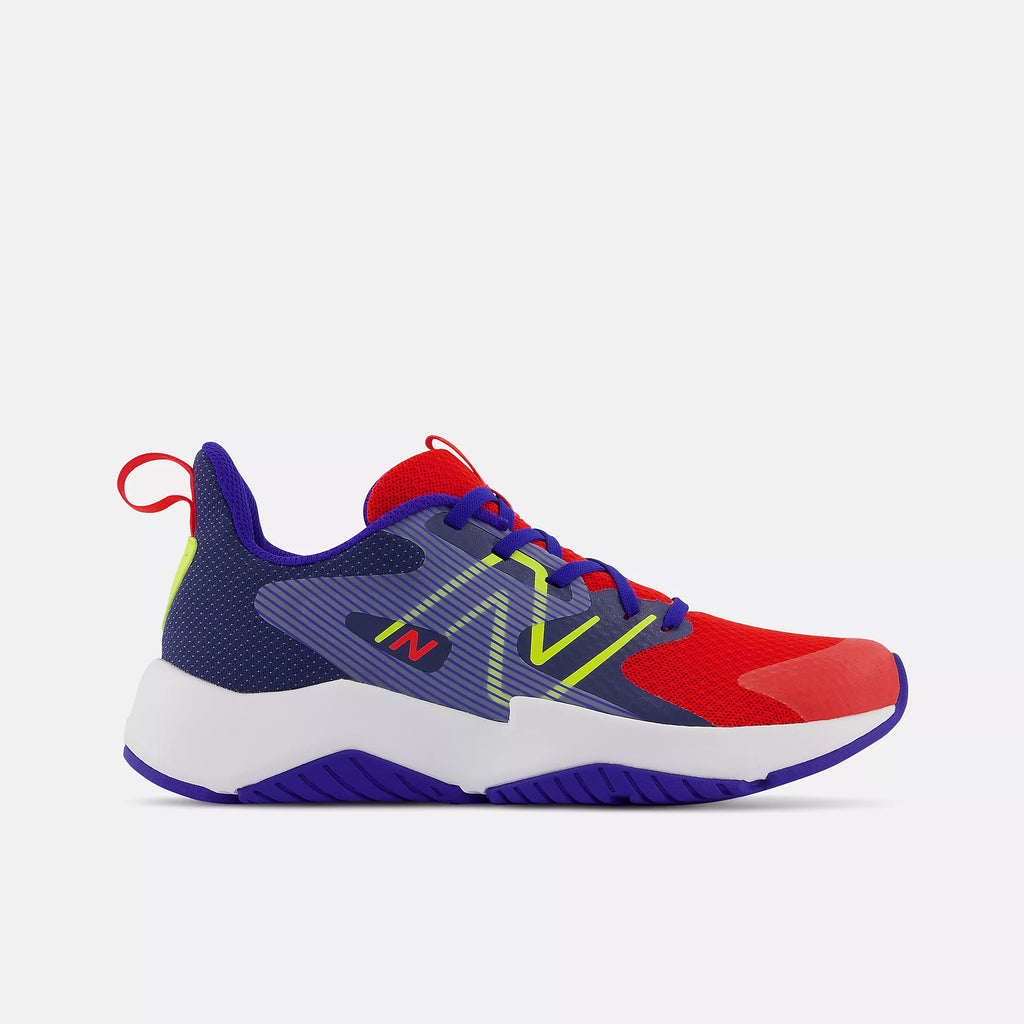 [GKRAVWR2 X-WIDE] GRADE SCHOOL NEW BALANCE RAVE RUN V2 'NEO FLAME' EXTRA WIDE