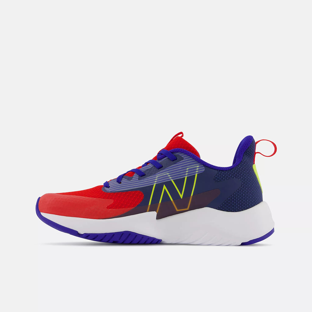 [GKRAVWR2 X-WIDE] GRADE SCHOOL NEW BALANCE RAVE RUN V2 'NEO FLAME' EXTRA WIDE