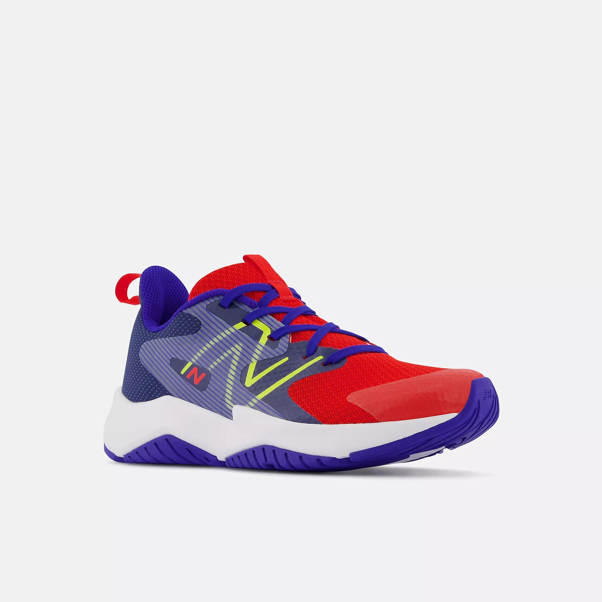 [GKRAVWR2 X-WIDE] GRADE SCHOOL NEW BALANCE RAVE RUN V2 'NEO FLAME' EXTRA WIDE