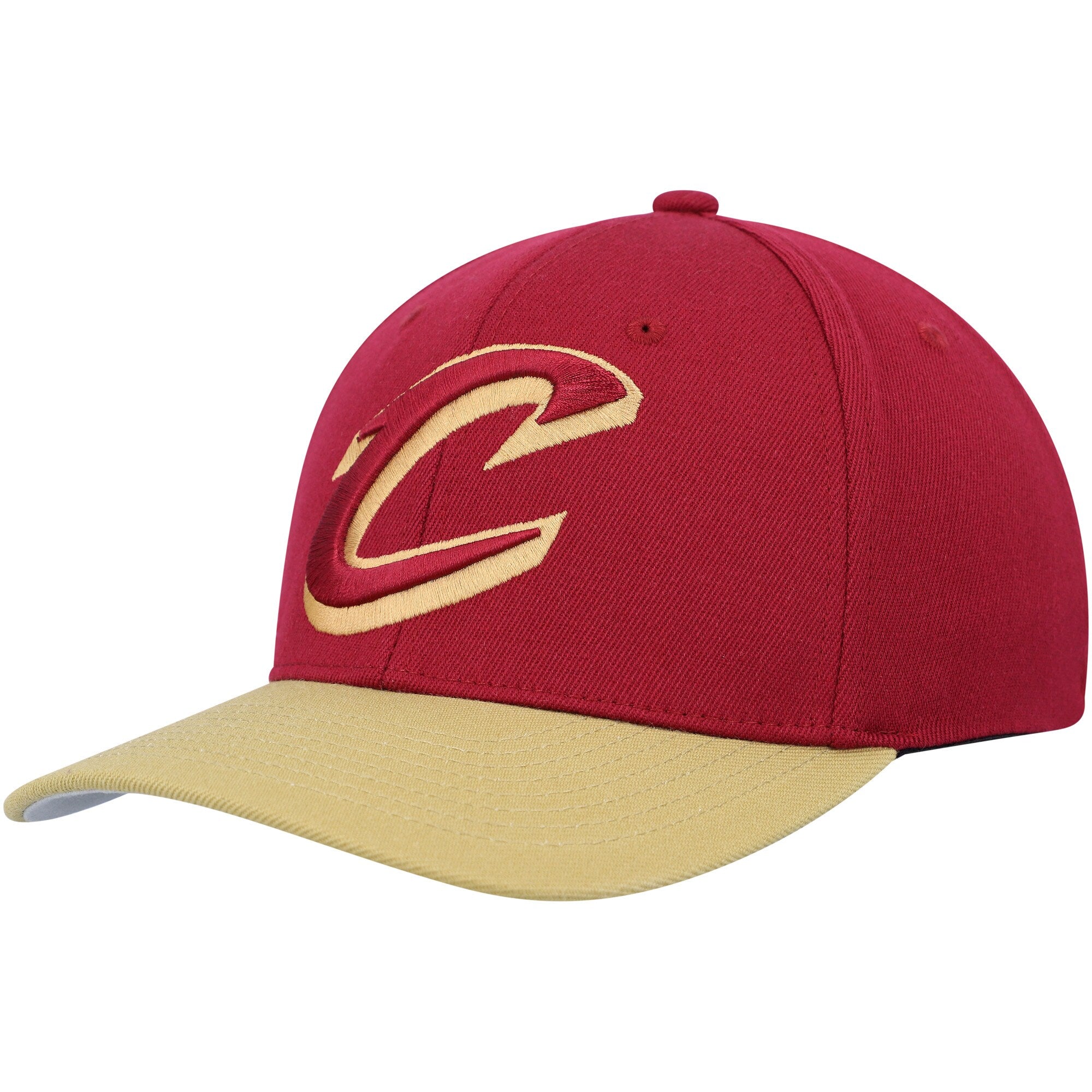 Mens Mitchell & Ness NBA TEAM 2 TONE 2.0 STRETCH SNAPBACK CAVALIERS