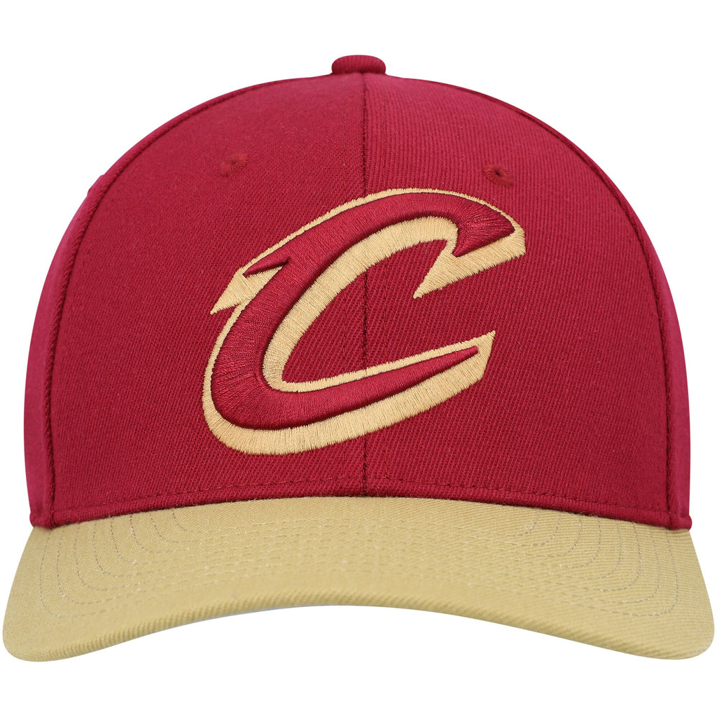 Mens Mitchell & Ness NBA TEAM 2 TONE 2.0 STRETCH SNAPBACK CAVALIERS