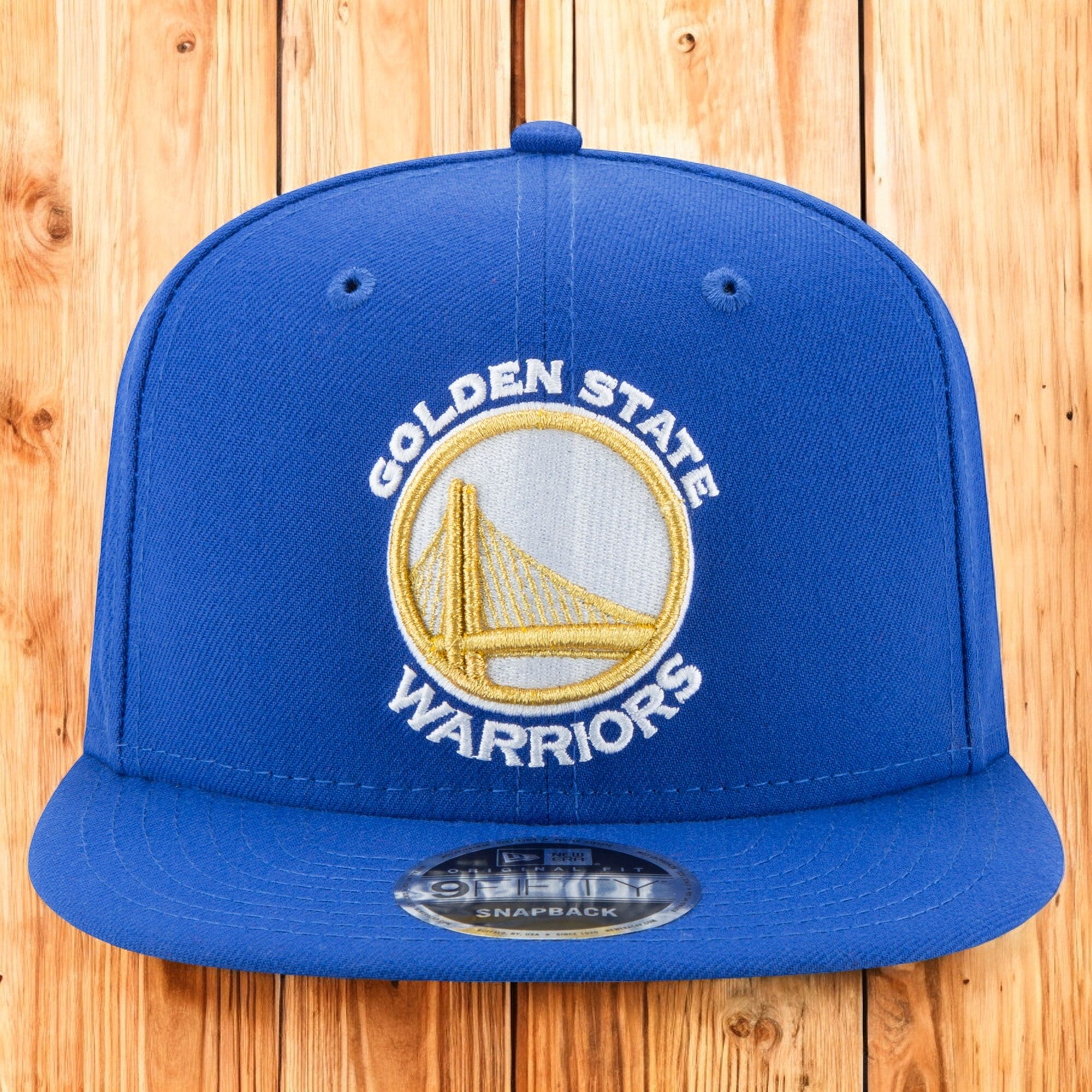 [80479537] Mens New Era NBA Golden State Warriors Gold City 950 Snapback