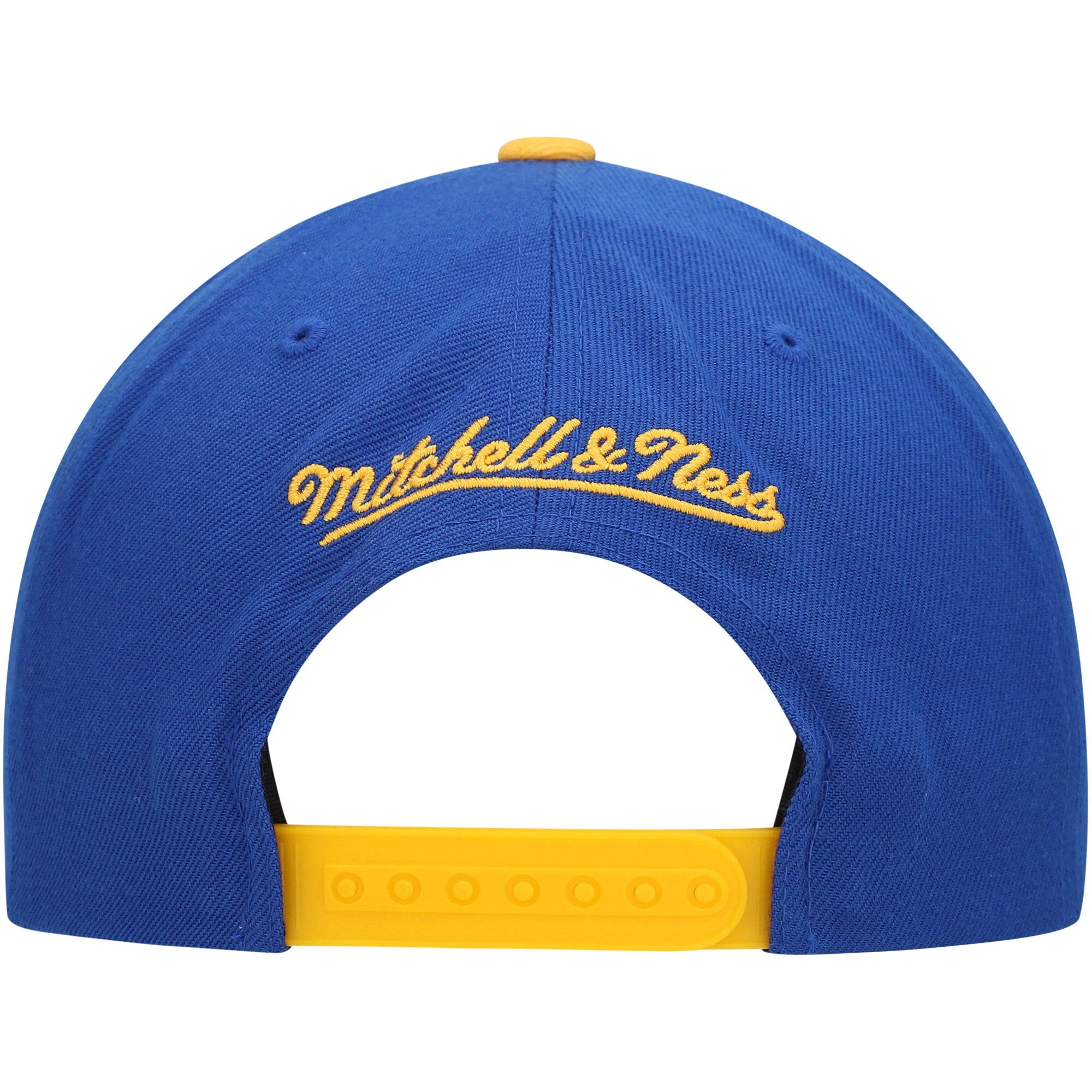 [6HSSMM18124-GSWROYA] MENS NBA GOLDEN STATE WARRIORS WOOL 2TONE SNAPBACK