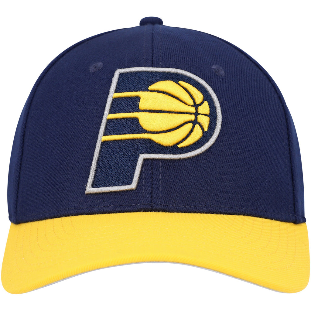 MENS MITCHELL & NESS NBA TEAM 2 TONE 2.0 STRETCH SNAPBACK NBA PACERS