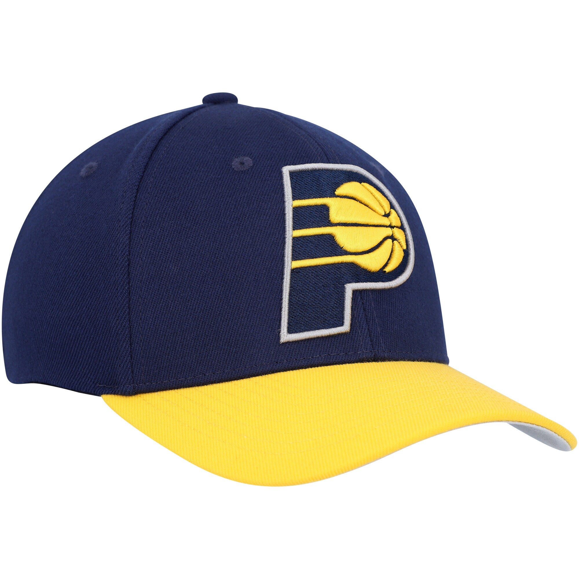 MENS MITCHELL & NESS NBA TEAM 2 TONE 2.0 STRETCH SNAPBACK NBA PACERS