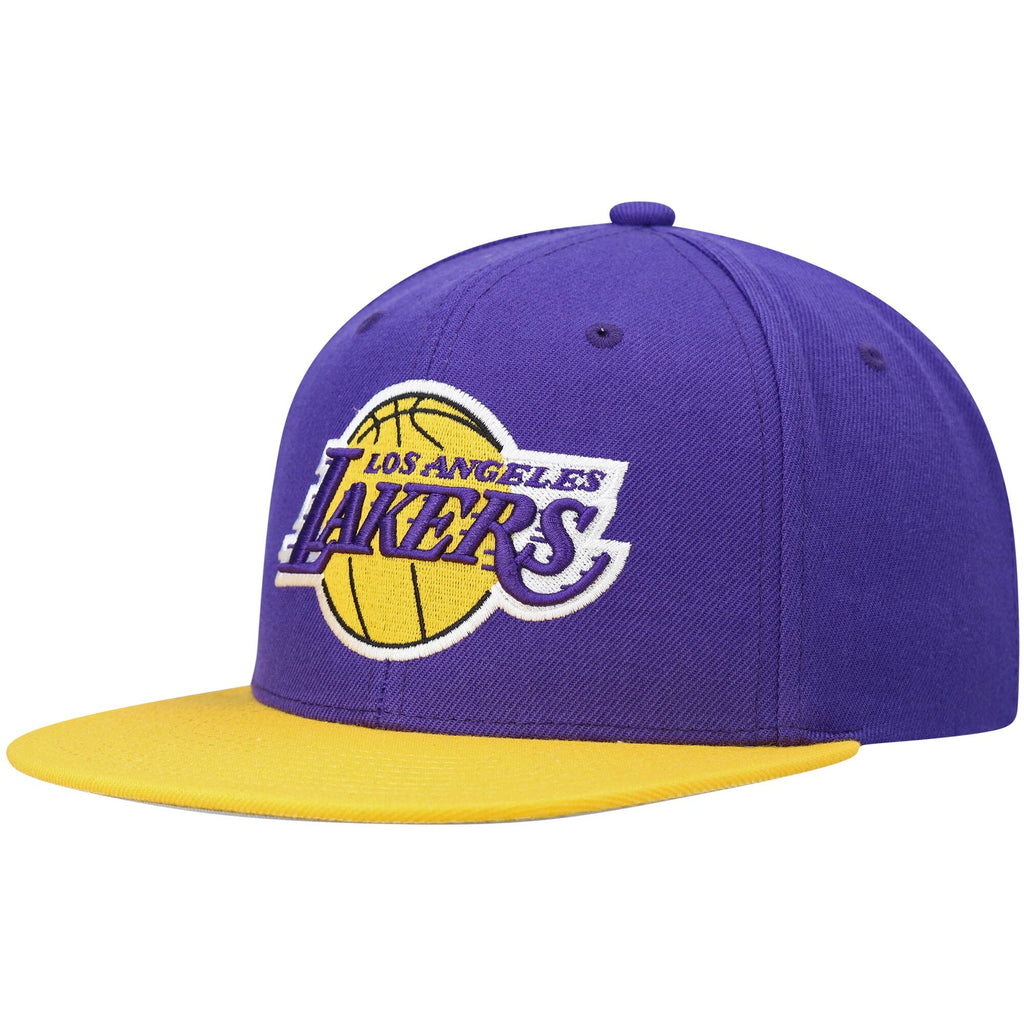 Mens MITCHELL & NESS NBA TEAM 2 TONE 2.0 SNAPBACK NBA LAKERS
