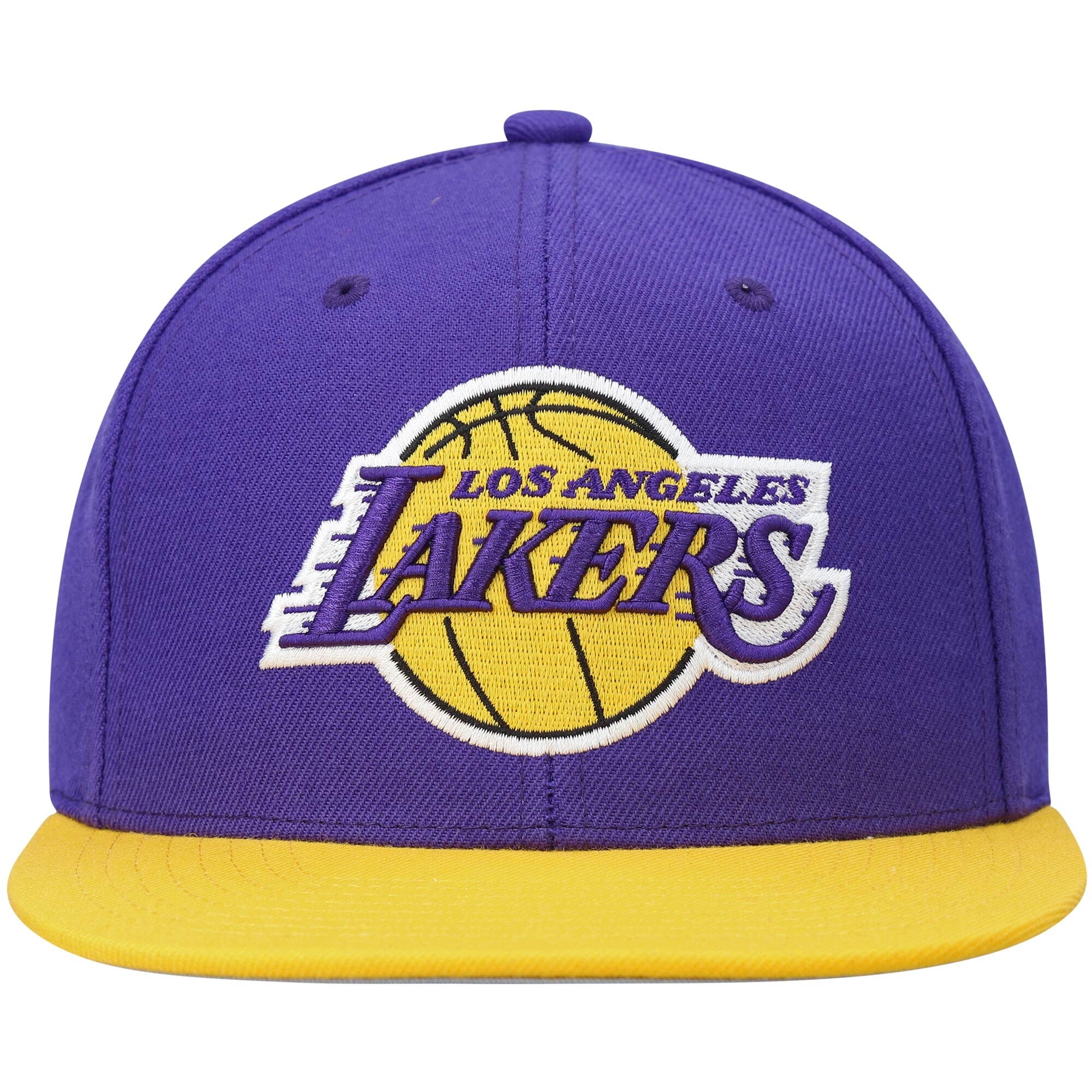 Mens MITCHELL & NESS NBA TEAM 2 TONE 2.0 SNAPBACK NBA LAKERS