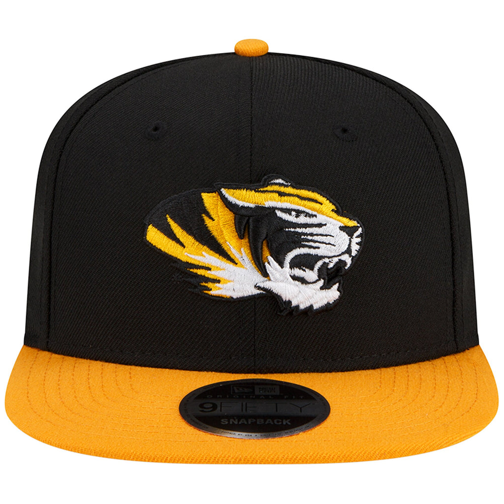 [70406883] MENS NEW ERA NCAA MISSOURI TIGERS 950 SNAPBACK - BLACK/ORANGE