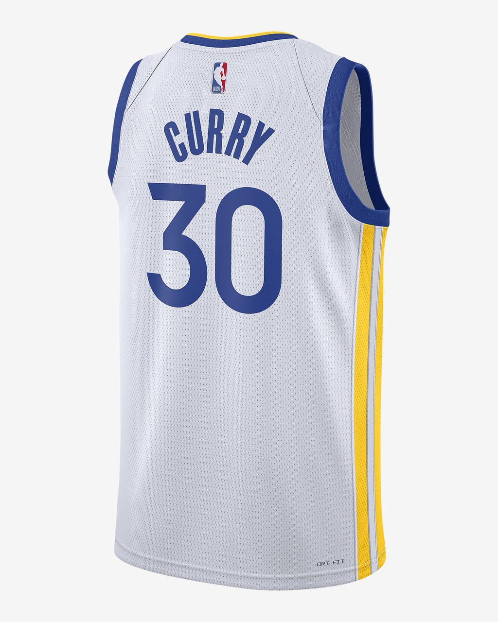 [AT4744-100] Mens Nike NBA GOLDEN STATE WARRIORS Steph CURRY ASSOCIATION AUTHENTIC JERSEY