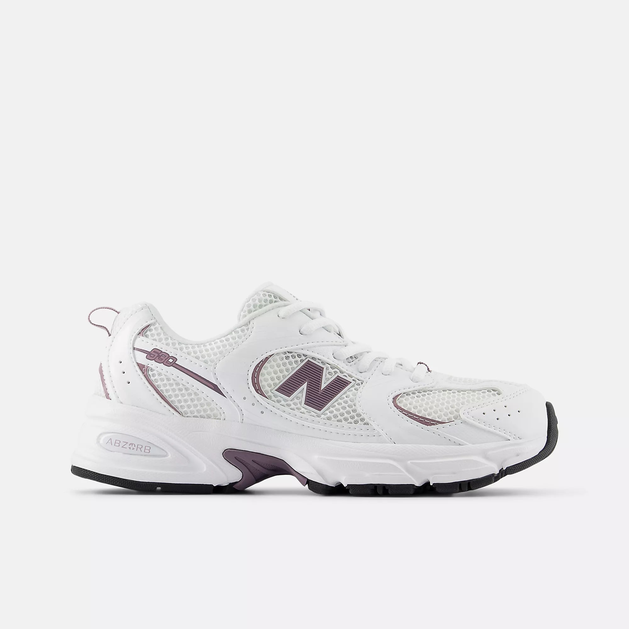 [GR530SR] GRADE SCHOOL NEW BALANCE 530 'WHITE/DARK ICE WINE' (GS)