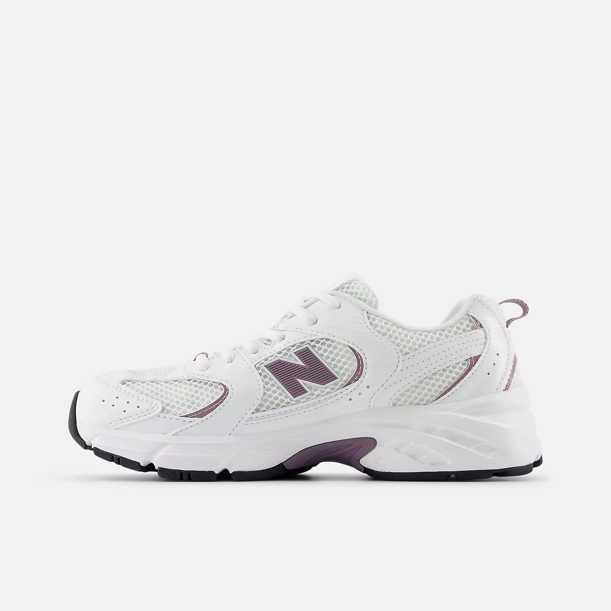 [GR530SR] GRADE SCHOOL NEW BALANCE 530 'WHITE/DARK ICE WINE' (GS)