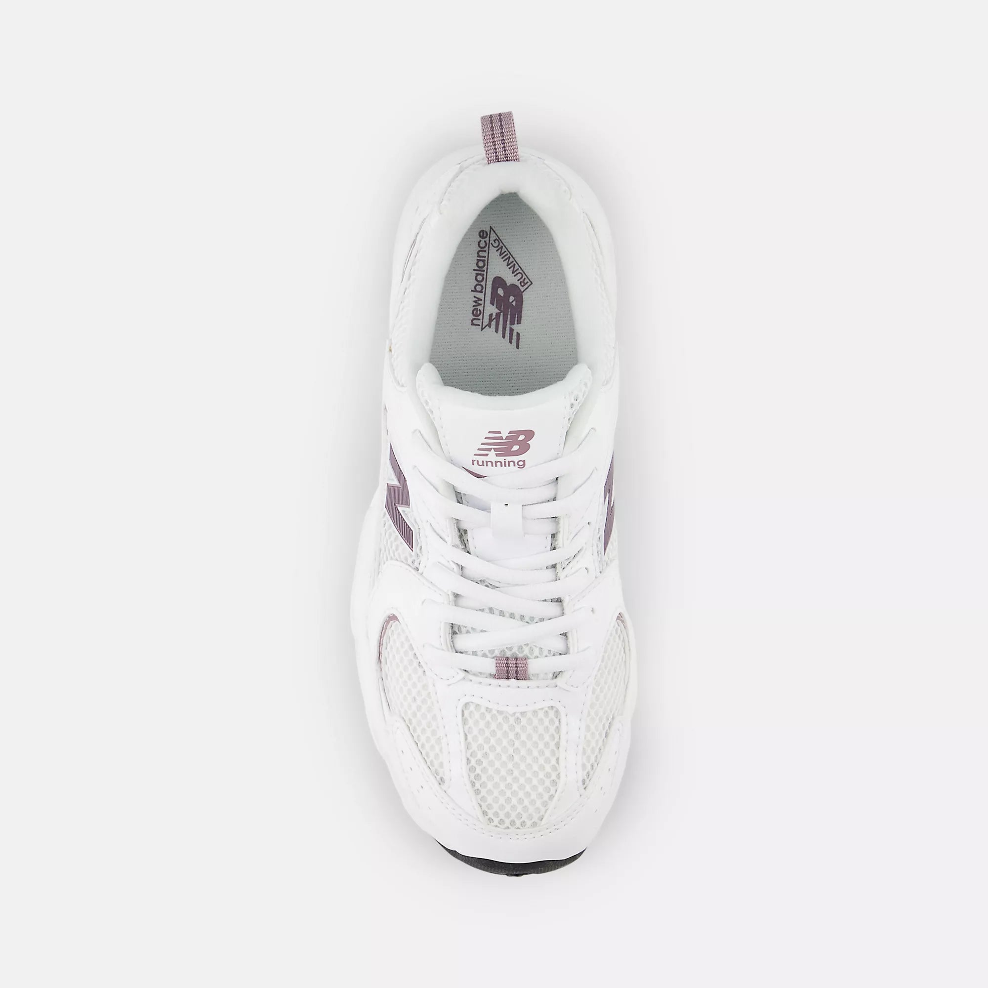 [GR530SR] GRADE SCHOOL NEW BALANCE 530 'WHITE/DARK ICE WINE' (GS)