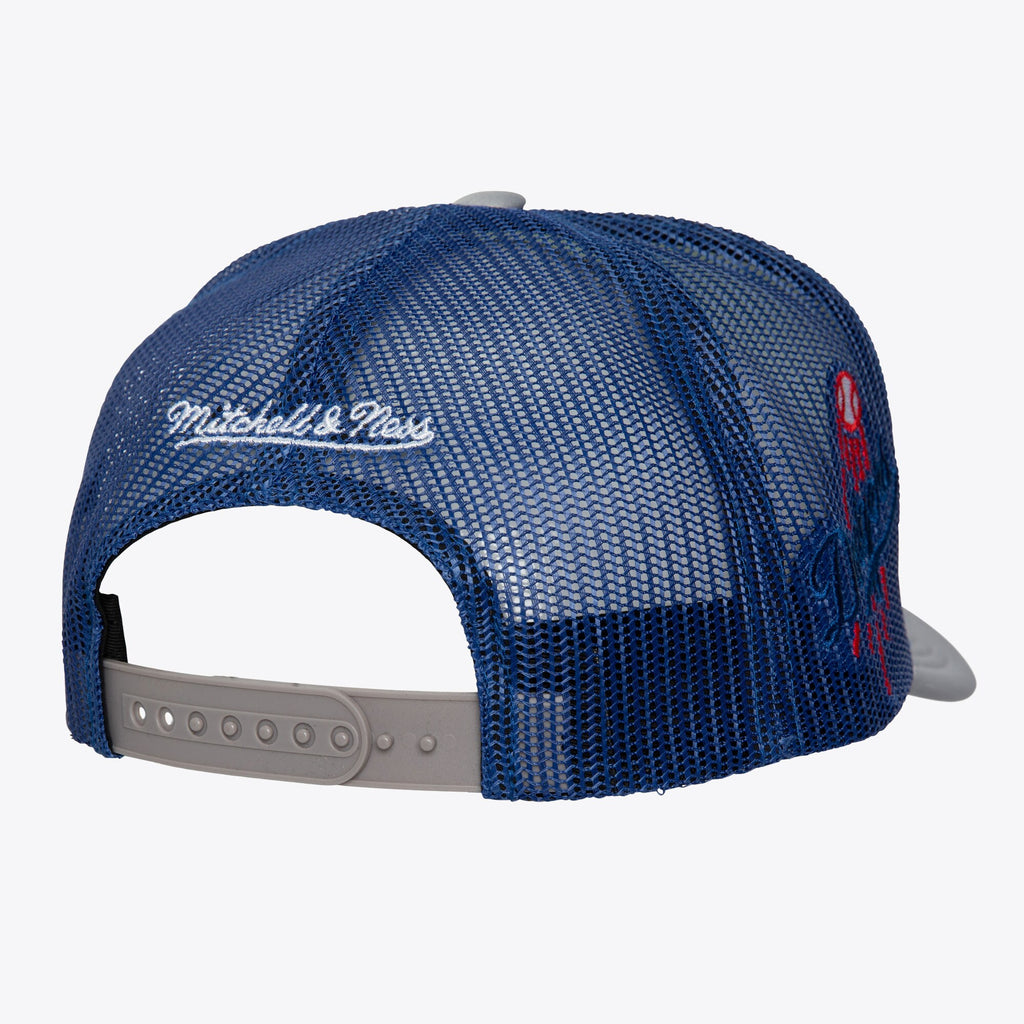 Mens Mitchell & Ness MLB BLOCKER TRUCKER DODGERS