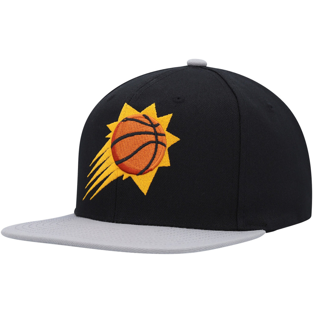 [6HSSJS19078-PSUBKGY] MENS MITCHELL & NESS NBA PHONIEX SUNS CORE BASIC SNAPBACK