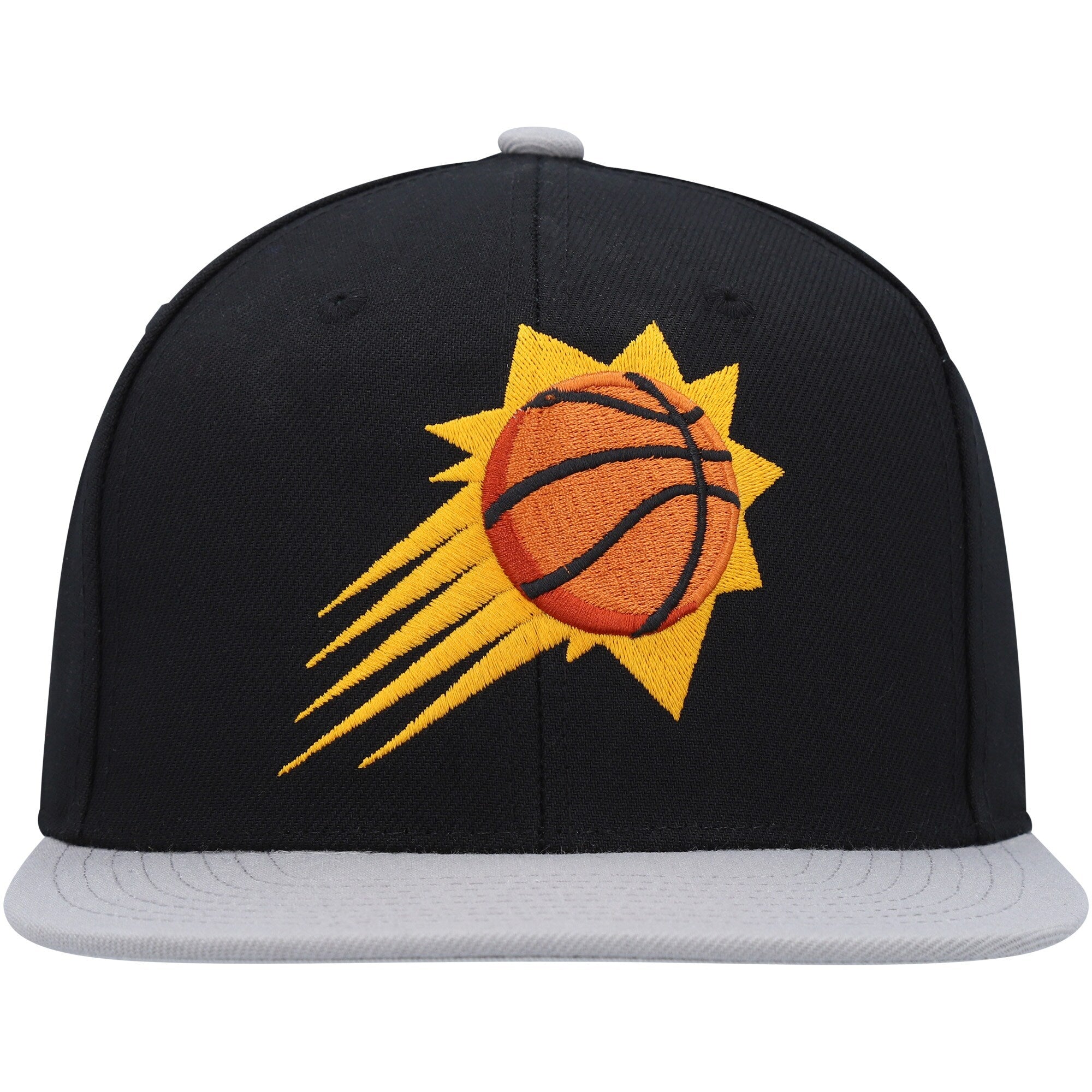 [6HSSJS19078-PSUBKGY] MENS MITCHELL & NESS NBA PHONIEX SUNS CORE BASIC SNAPBACK