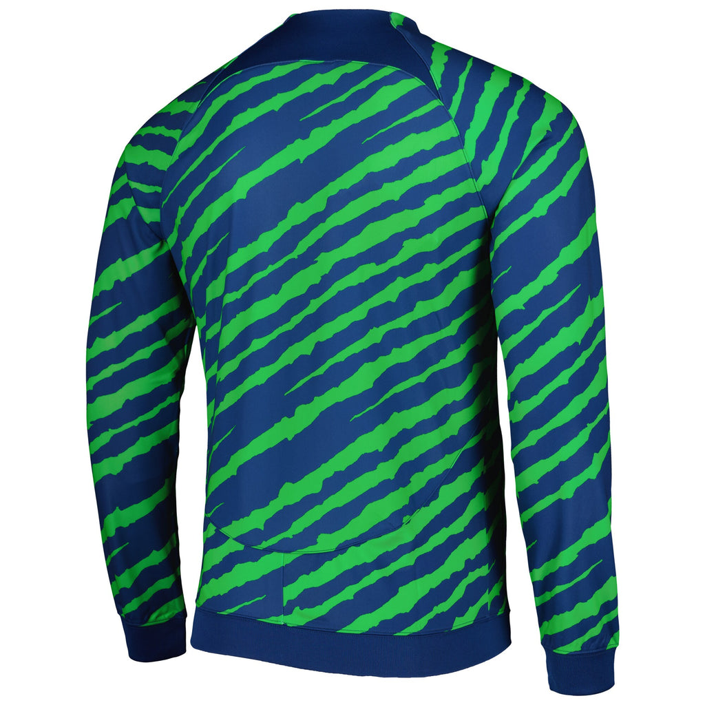[DR9018-490] MENS NIKE BRAZIL ACADEMY PRO ANTHEM KNIT JACKET FIFA WORLD CUP 2022