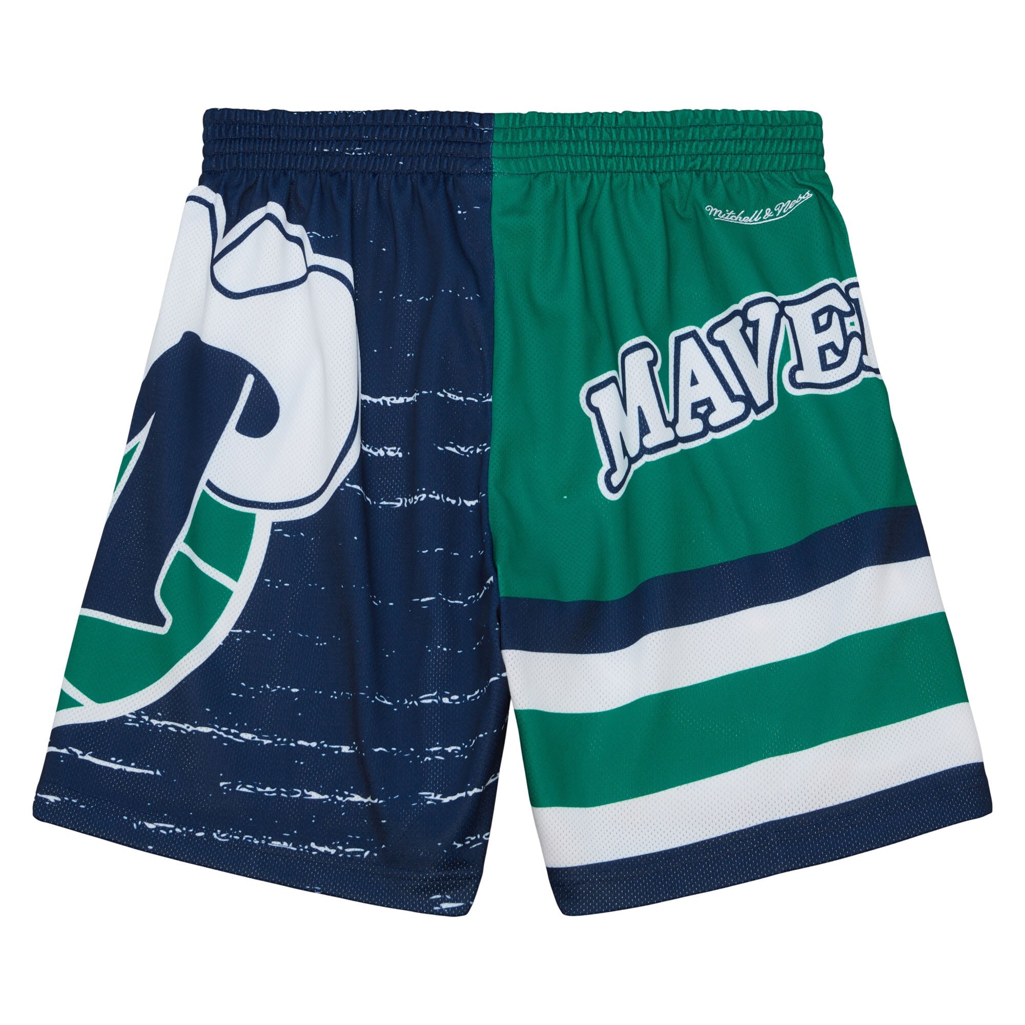 MENS MITCHELL & NESS NBA JUMBOTRON 3.0 SHORTS MAVERICKS