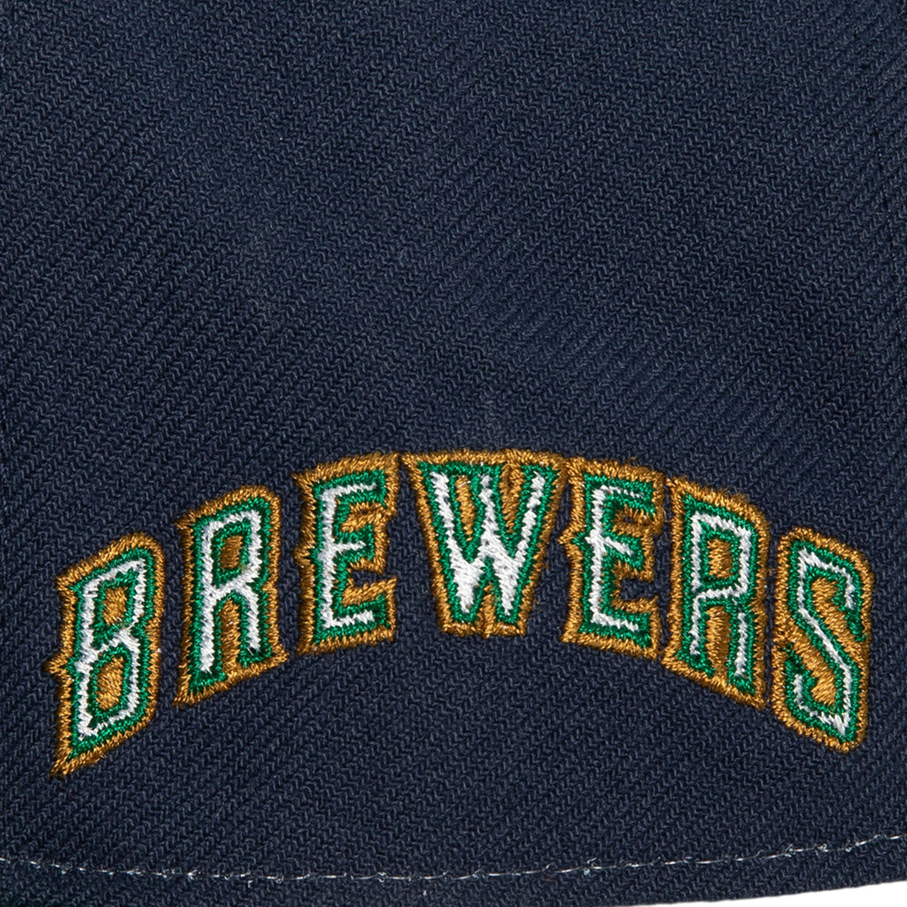 MENS MITCHELL & NESS MLB HOMEFIELD FITTED COOP BREWERS